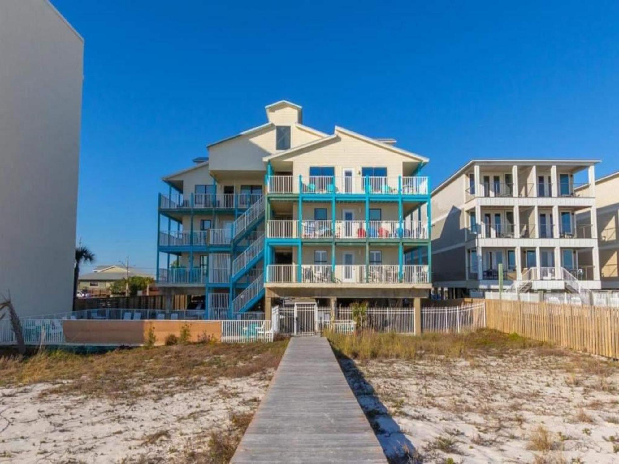 Beautiful 3 Bedroom Beachfront Condo Gulf Shores Luaran gambar